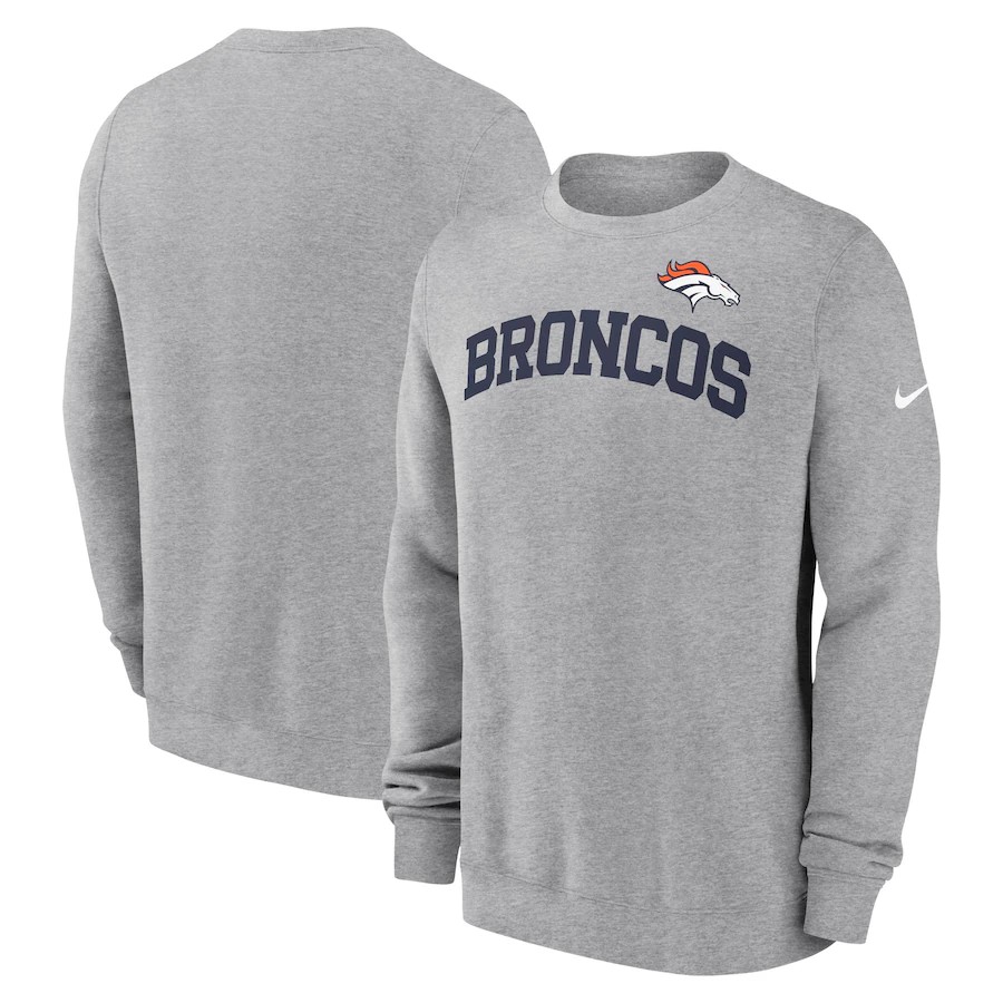 Men Denver Broncos grey03 NFL 2024 hoodie->denver broncos->NFL Jersey